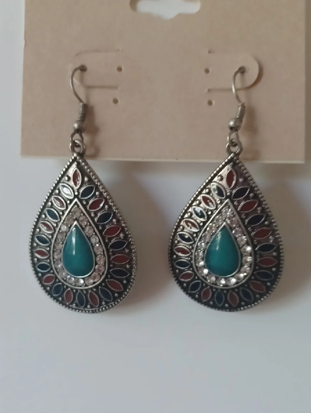 2 PCS.BOHO STYLE EARRINGS NEW - Picture 3 of 3